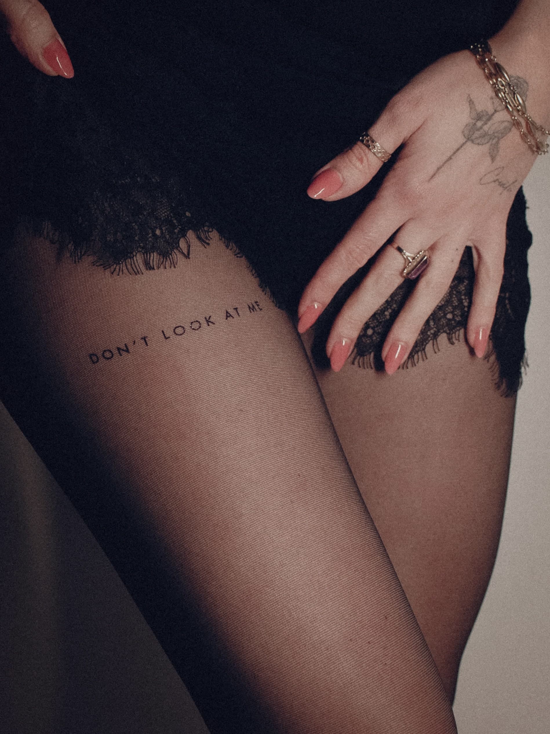 Tymczasowe tatuaże – Arkusz Napisy – miniaturka 4